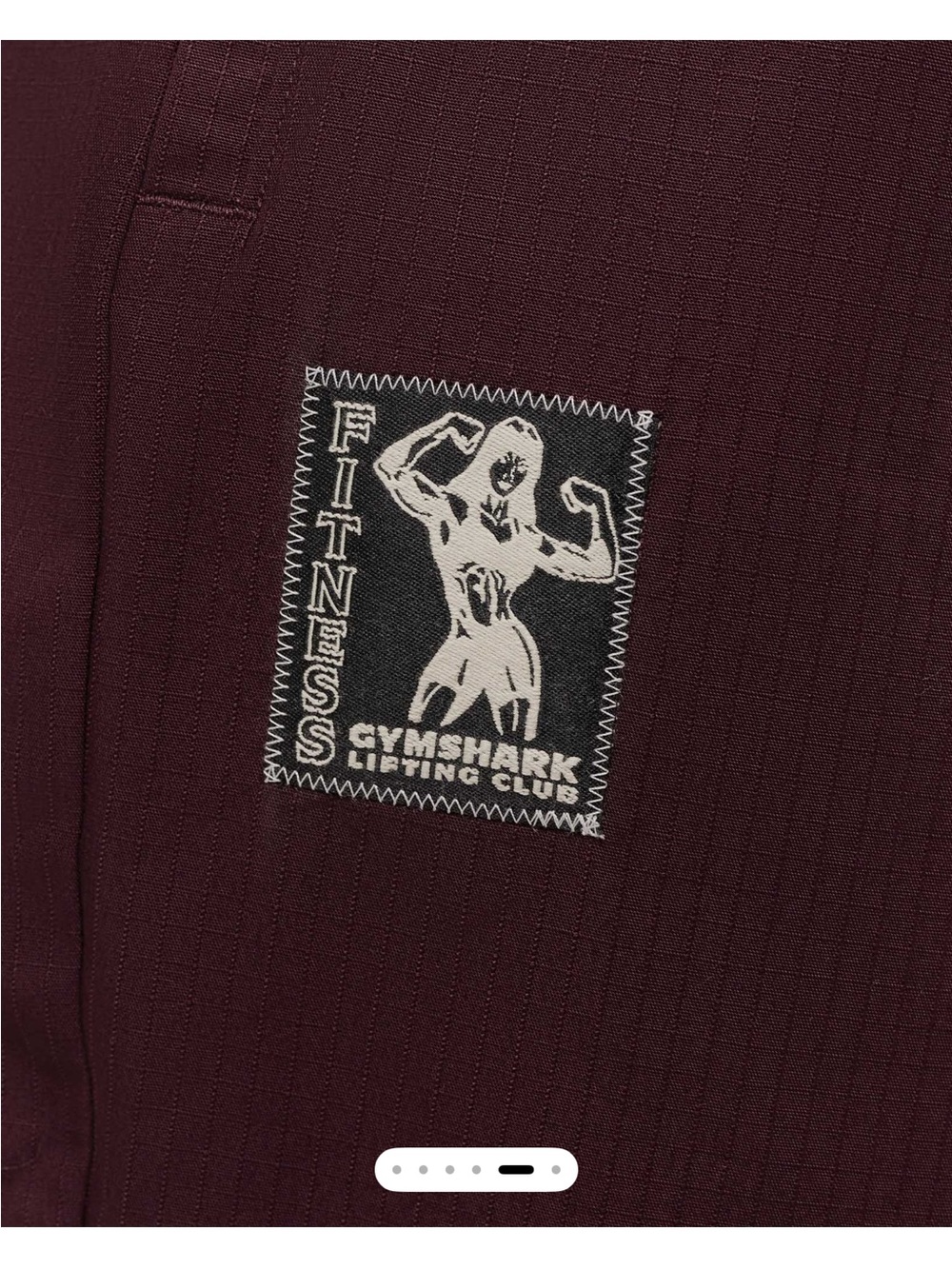 Gymshark Lifting Pump Pants Cherry Purple - Picture 5 of 10